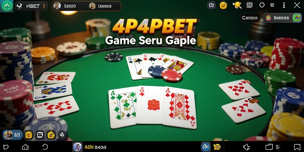 Tampilan screenshot <strong>4P4PBET</strong> yang menunjukkan gameplay Gaple yang seru.