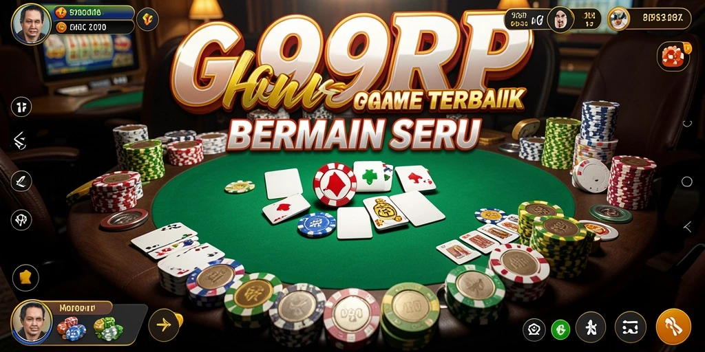 Screenshot gameplay menarik dalam permainan Poker di 99RP.