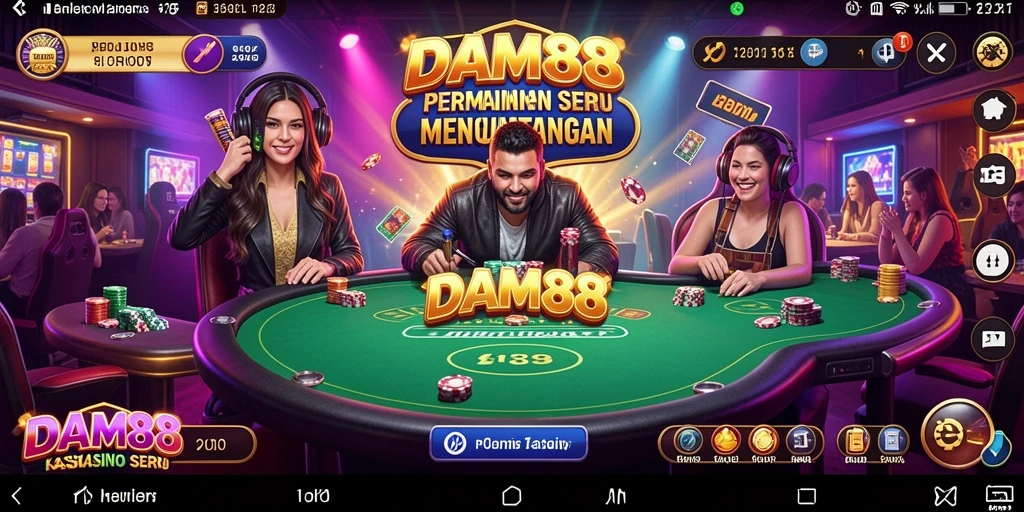 Tampilan gameplay seru di DAM88 dengan grafis yang memukau.