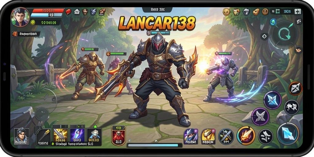 Tampilan gameplay menarik dari LANCAR138 di dunia SLG.