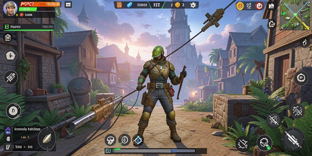 Tampilan gameplay PCPC7 yang menarik dan interaktif.