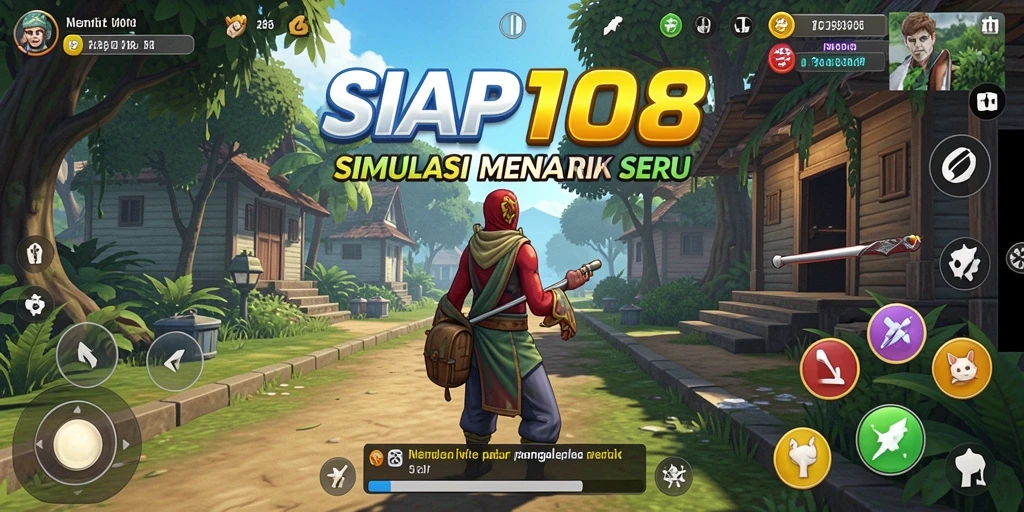 Tampilan gameplay SIAP108 yang menarik dan interaktif.