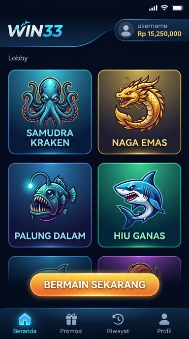 Pengguna dapat menemukan berbagai aplikasi dengan mudah di win33.